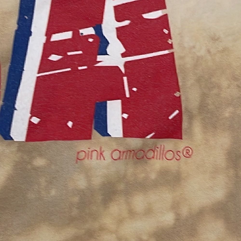 Pink Armadillos Born in the USA Shirt - Picture 7 of 7
